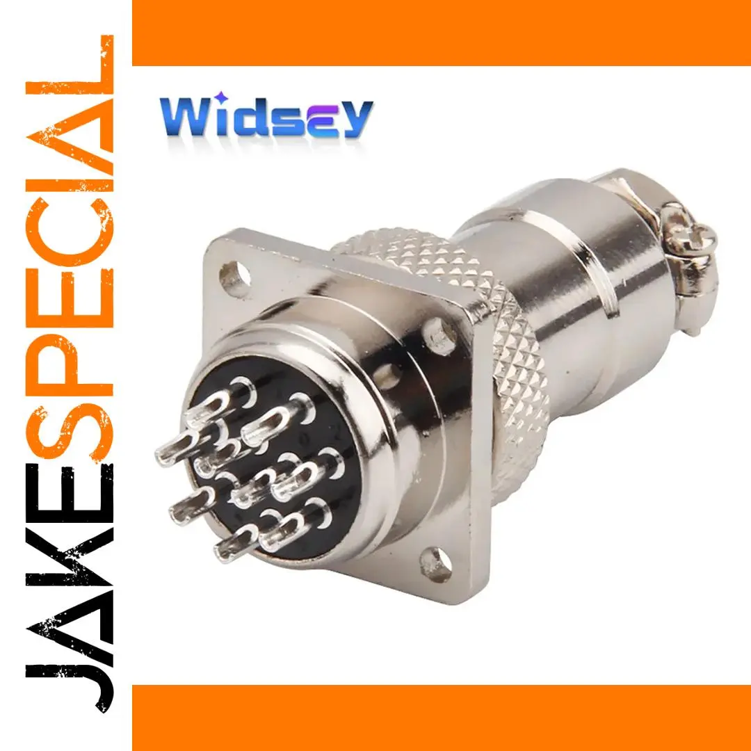 Square GX16 Aviation Connector 2-10 Pins 1 Square GX16 Aviation Connector 2-10 Pins