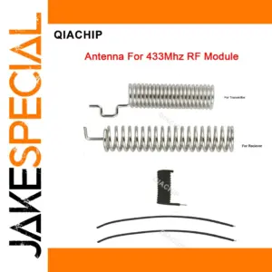 433 MHz Wireless RF Antenna Set (10 Pieces)