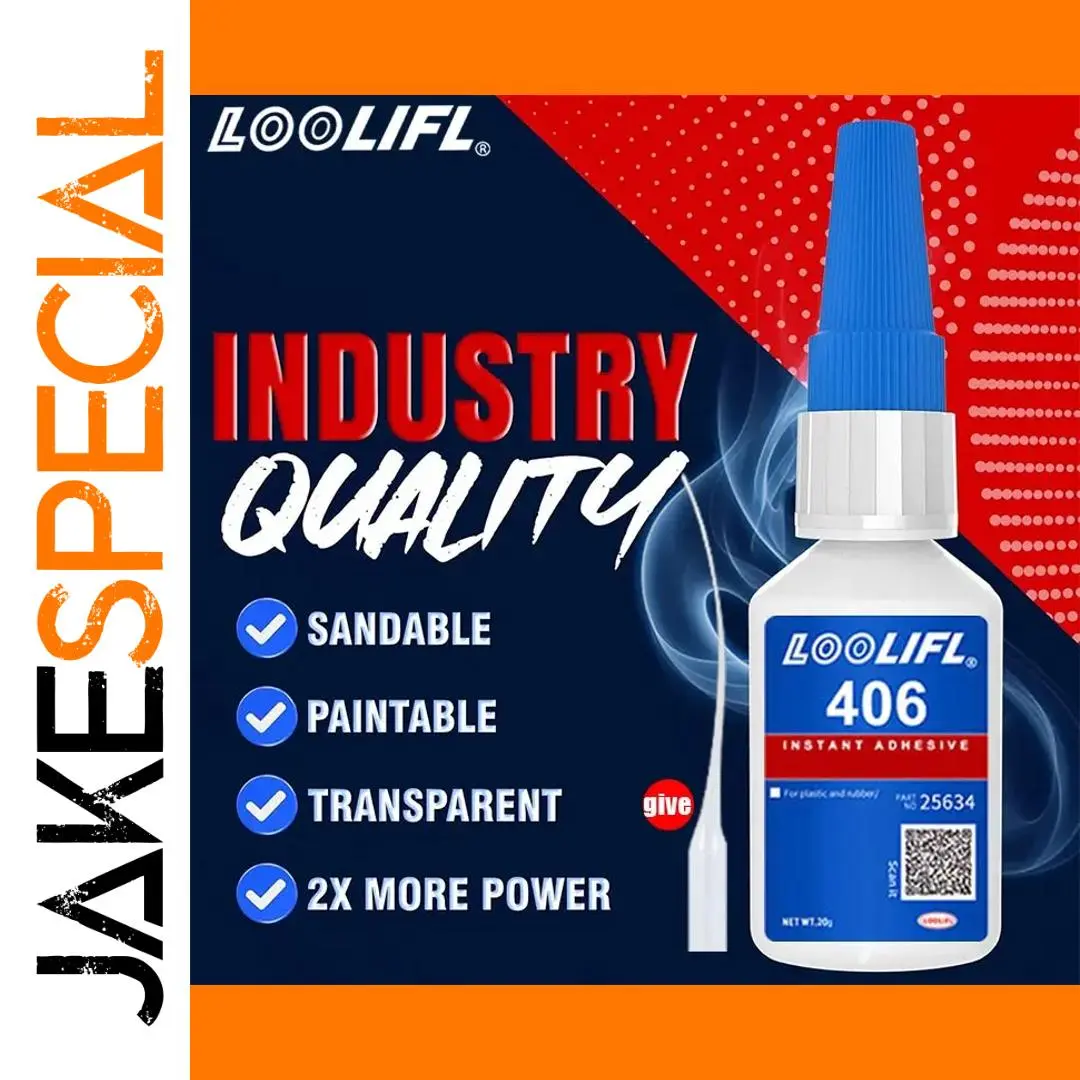 LOOLIFL 406 Instant Super Glue 20ml 1 LOOLIFL 406 Instant Super Glue 20ml