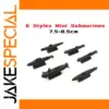 Miniature Submarine Assembly Kit with 6 Styles