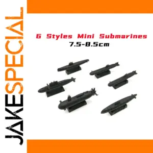 Miniature Submarine Assembly Kit with 6 Styles