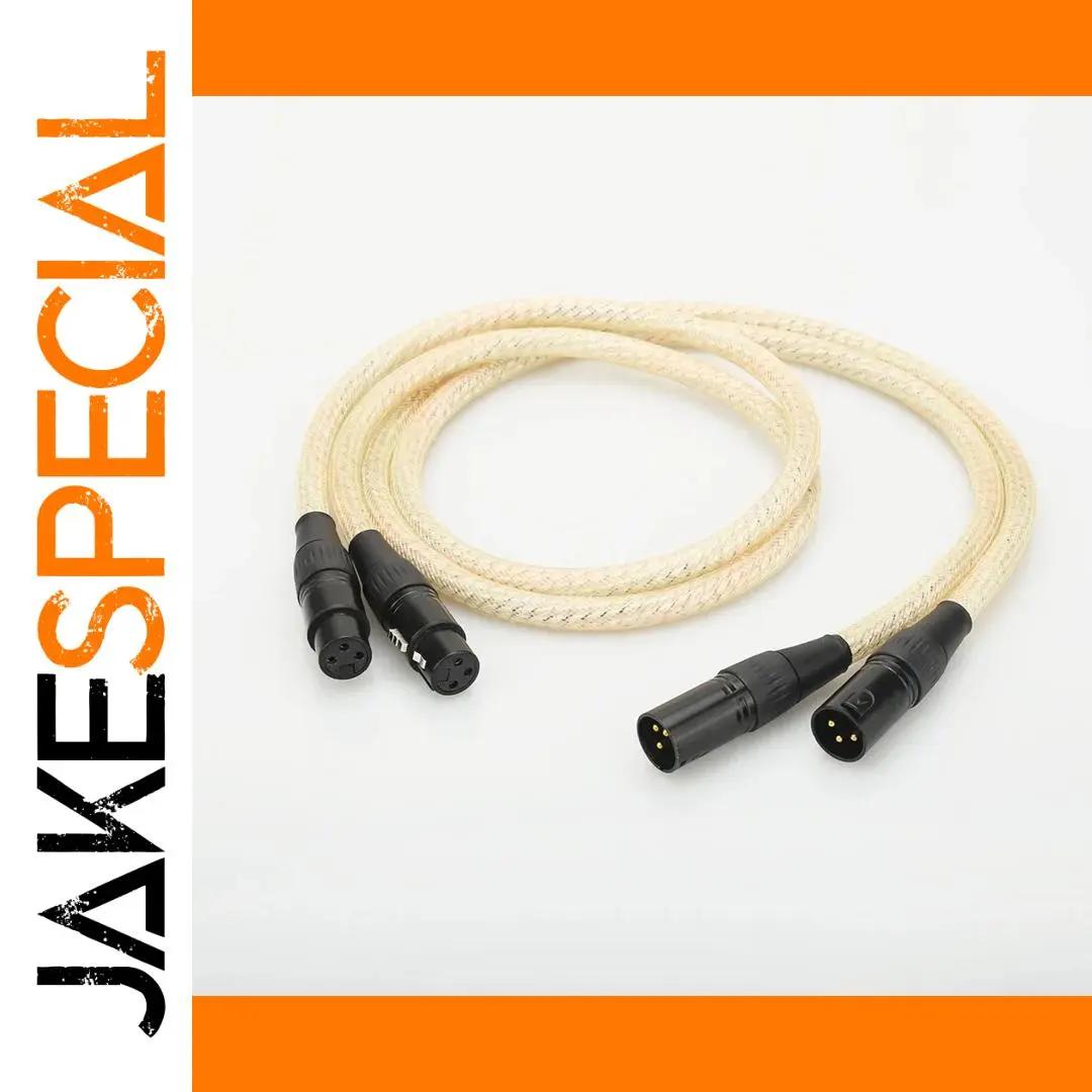 High-End XLR Balanced Audio Interconnect Cable 1 High-End XLR Balanced Audio Interconnect Cable