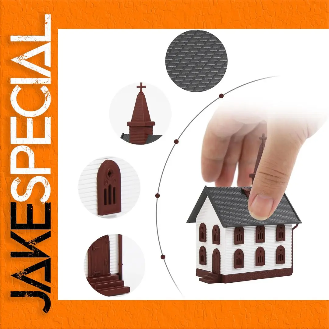 Detailed 1:160 Scale Model Church by Evemodel 1 Detailed 1:160 Scale Model Church by Evemodel