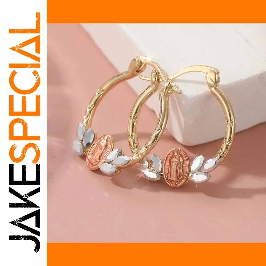 Elegant Gold and Silver Hoop Earrings for Women 1 Elegant Gold and Silver Hoop Earrings for Women