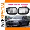 BMW E46 Kidney Grille Set in Black