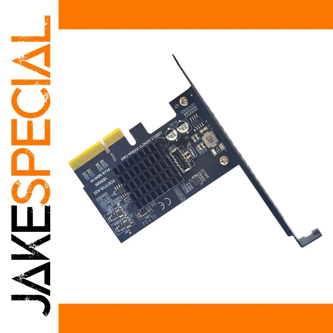 PCIe X4 USB 3.2 Gen2*2 Expansion Card 1 PCIe X4 USB 3.2 Gen2*2 Expansion Card