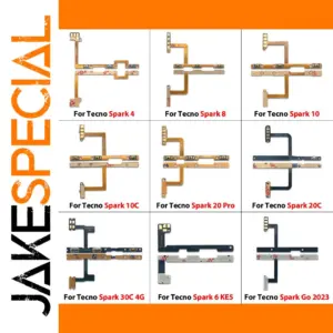 Tecno Spark Power & Volume Flex Cable Replacement