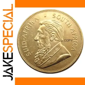 South Africa 1984 Gold Replica Coin