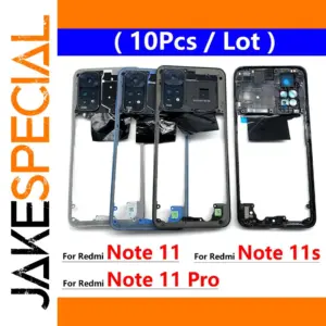 Xiaomi Redmi Note 11 Bezel Frame Set (10 pcs)