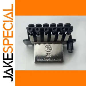 Black Floyd Rose Tremolo Bridge System