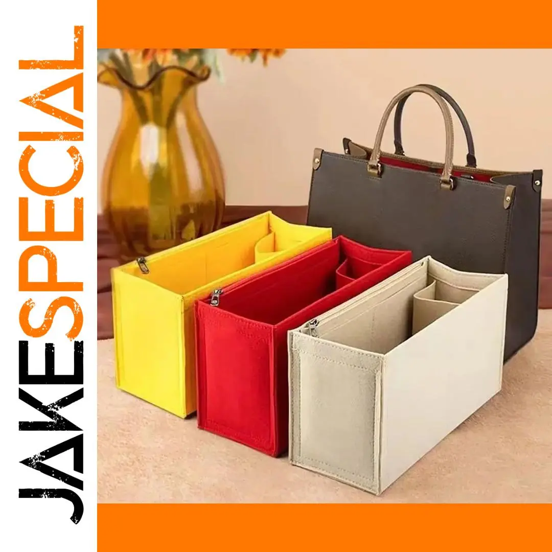 Felt Insert Organizer for LV Onthego Bags 1 Felt Insert Organizer for LV Onthego Bags