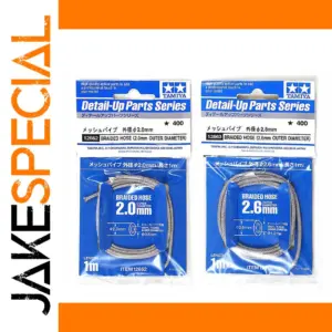 Scale Model Braided Fabric Hose 2mm & 2.6mm