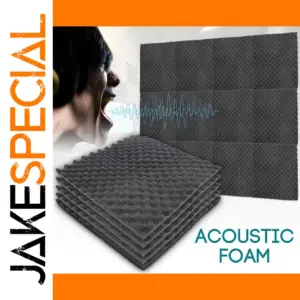 High-Density Wedge Acoustic Foam Panel 50cm x 50cm