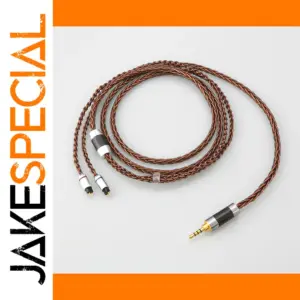 2.5mm Balanced Silver-Plated Earphone Cable