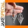 Vintage Geometric Drop Earrings for Women