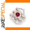 Rose Gold Floral Ring Set for Women