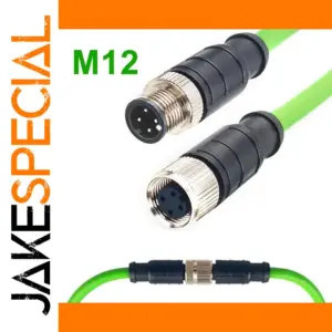 M12 Waterproof Sensor Extension Cable 0.5-30m