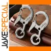 Titanium Alloy Keychain with Bottle Opener