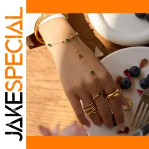 Elegant Gold Stainless Steel Jewelry Set for Women