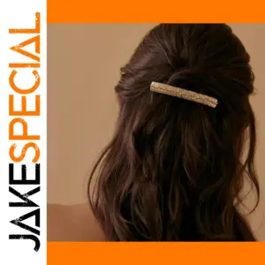 Gold PVD Stainless Steel Hair Clip