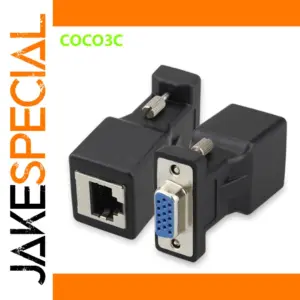 VGA to RJ45 Network Video Extender Adapter