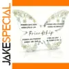 Elegant Butterfly Acrylic Friendship Plaque