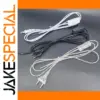 Versatile 1.8m Twin-Core Power Extension Cord
