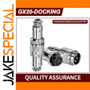 Waterproof GX20 Aviation Connector Set for Heavy Duty