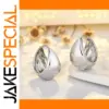 925 Silver Unisex Hoop Earrings