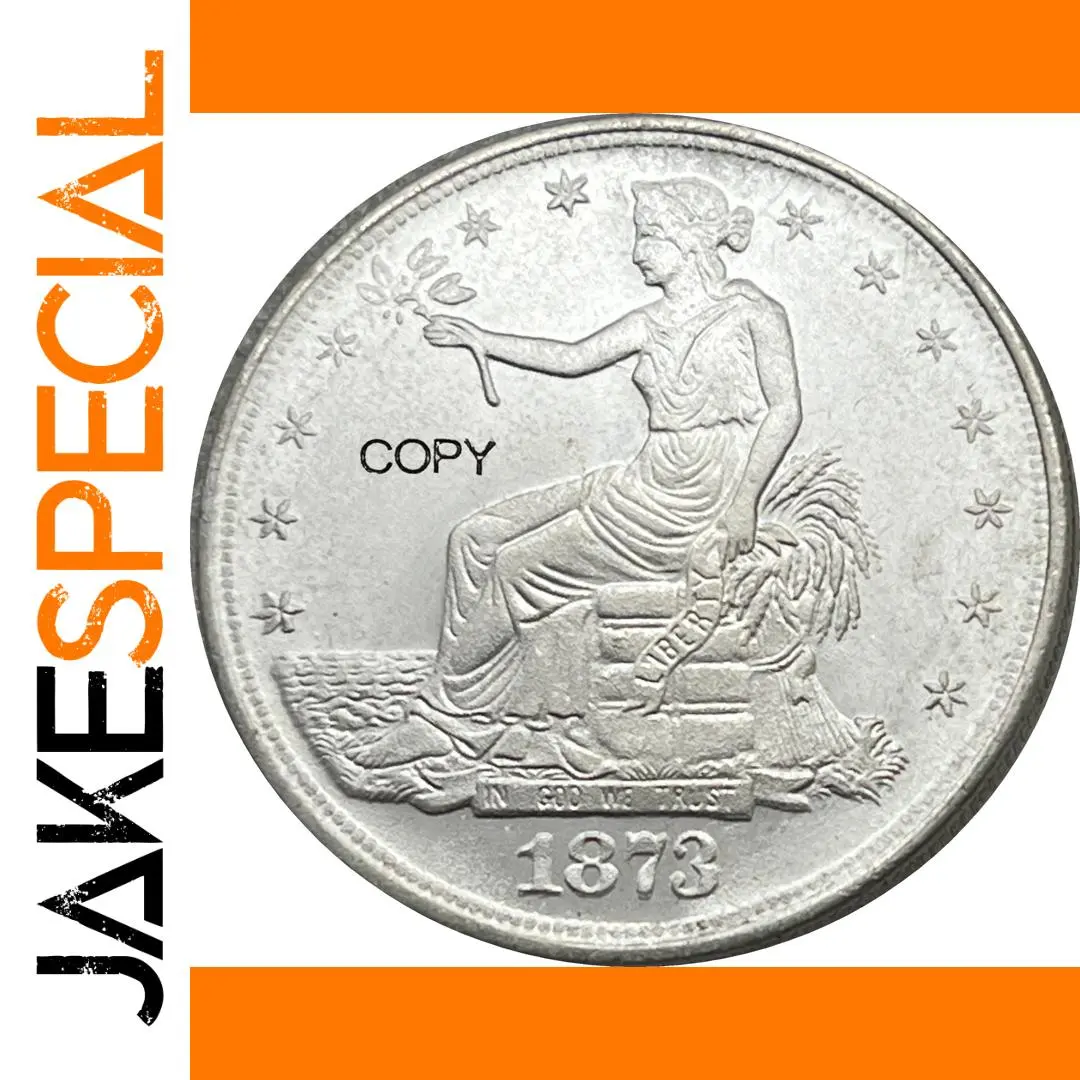 Replica US 1873 Silver Coin Collectible 1 Replica US 1873 Silver Coin Collectible