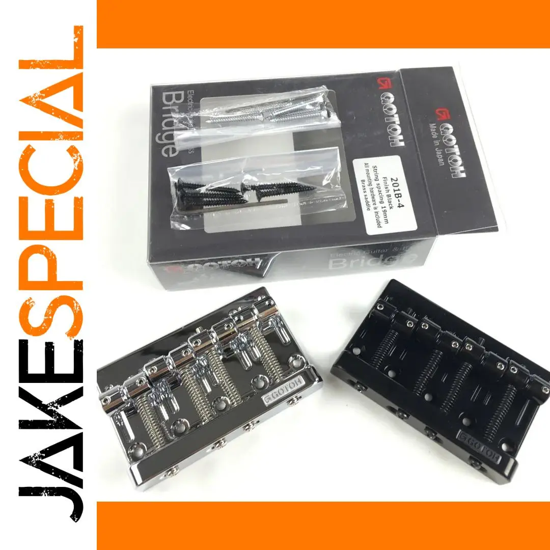 GOTOH 201B-4 Black Bass Bridge 1 GOTOH 201B-4 Black Bass Bridge