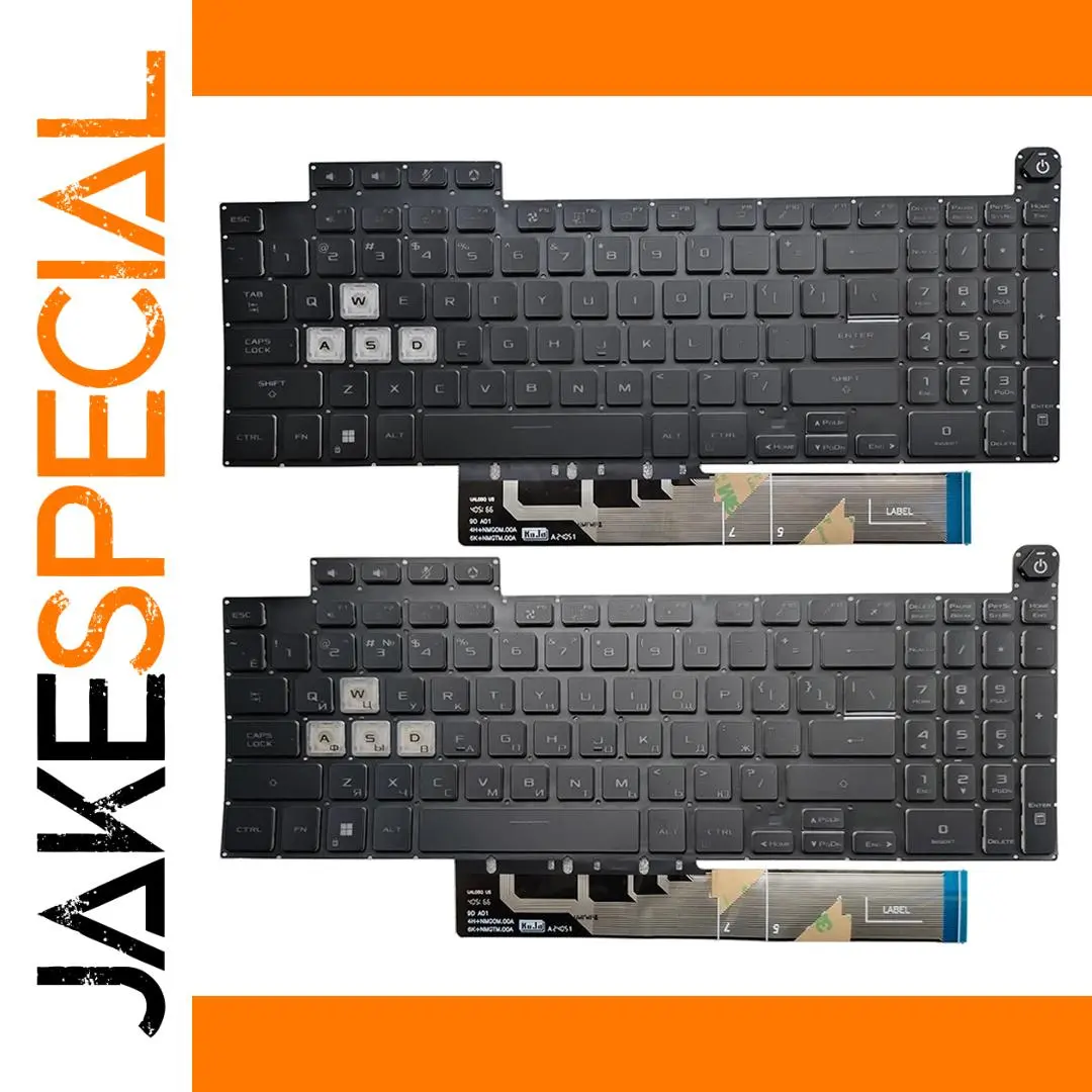 Asus TUF Gaming Keyboard Replacement FX507, FA507 1 Asus TUF Gaming Keyboard Replacement FX507, FA507