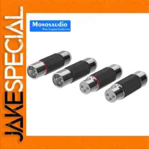 High-Quality 4-Pin XLR Connectors Set for Audio