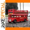 London Double-Decker Diecast Model Bus 12.5cm