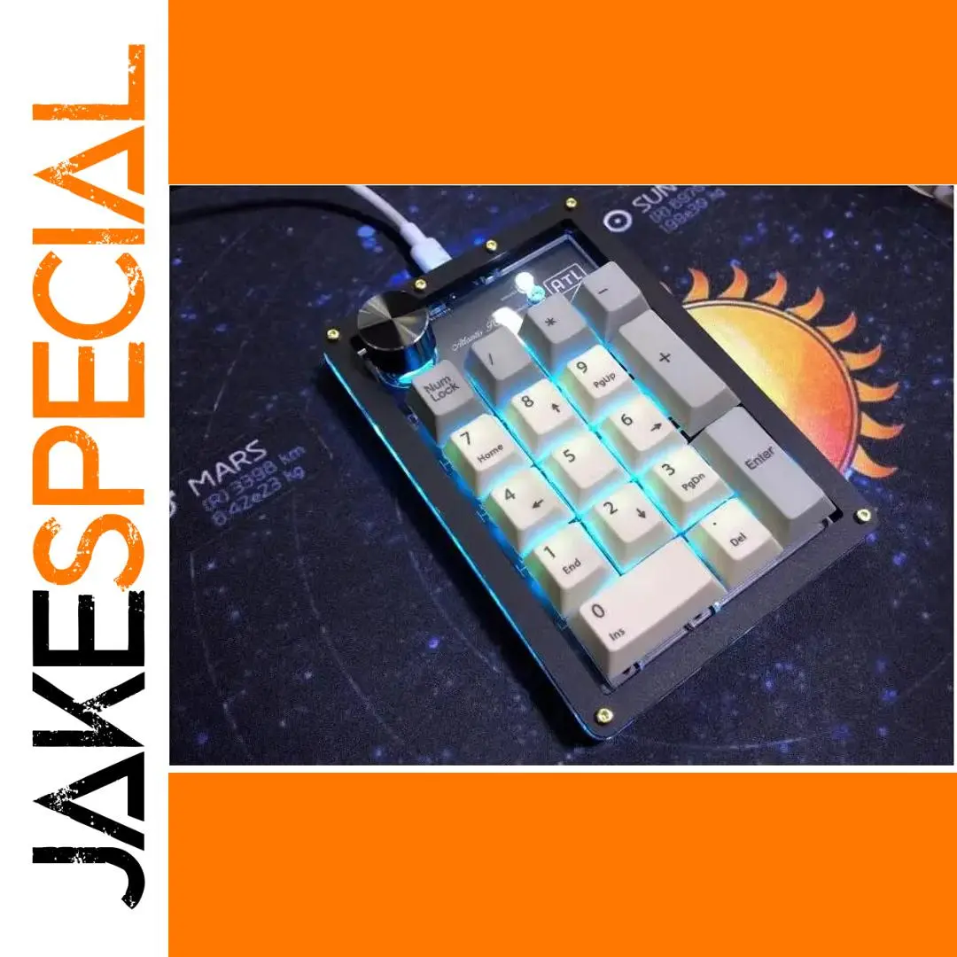 PS17 Custom Mechanical Numpad with RGB Backlighting 1 PS17 Custom Mechanical Numpad with RGB Backlighting