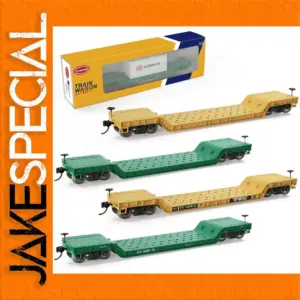HO Scale Flat Car for Model Railroads