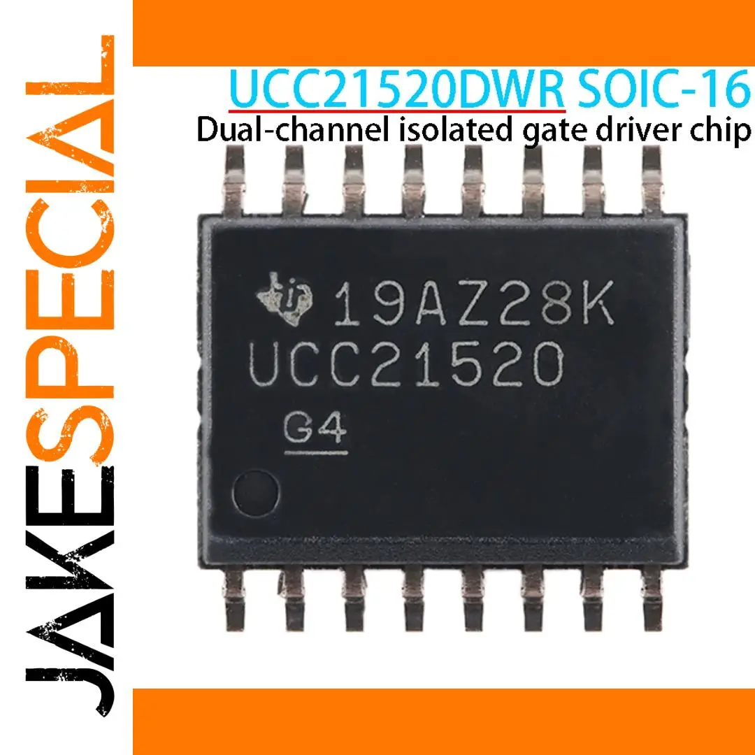 UCC21520DWR Dual-Channel Gate Driver Chip 1 UCC21520DWR Dual-Channel Gate Driver Chip