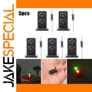 Miniature LED Signal Posts for Model Scenes