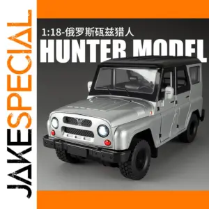 1:18 Scale Russian UAZ Hunter Jeep Model