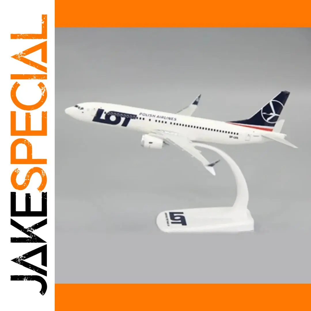 1:200 Scale LOT Polish Airlines Boeing 737 MAX 8 Model 1 1:200 Scale LOT Polish Airlines Boeing 737 MAX 8 Model