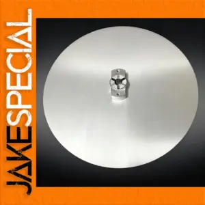 7-Inch Silver Tape Recorder Platter for Reel-to-Reel Machines