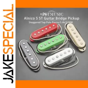 Alnico 5 ST Guitar Bridge Pickup 52mm Spaced