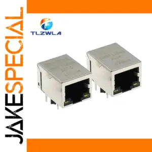 Set of 10 HR911105A Metal RJ45 Connectors