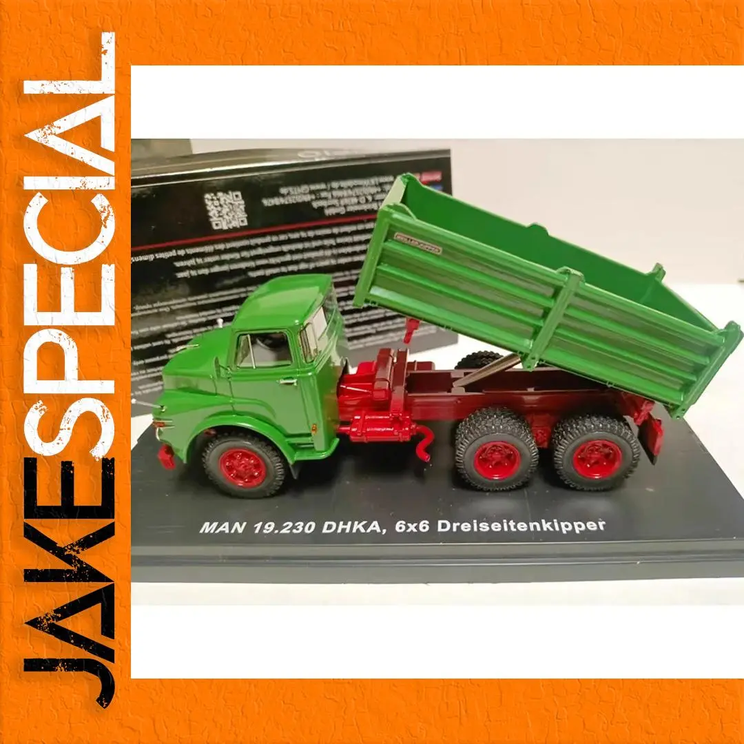 Vibrant Green MAN 19.230 6x6 Resin Model 1 Vibrant Green MAN 19.230 6x6 Resin Model