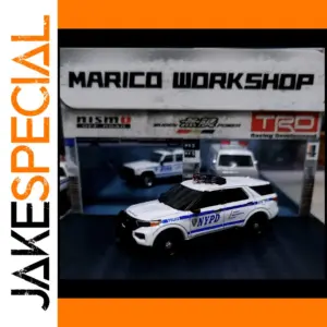 2020 Ford Explorer NYPD Police Car Diecast Model
