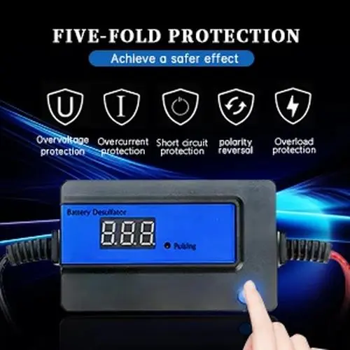 12V-48V Lead-Acid Battery Desulfator 400AH 5 12V-48V Lead-Acid Battery Desulfator 400AH - Image 5