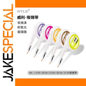 WYLIE Precision Solder Wick Braid 3m, 1.5-3.5mm