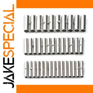 Copper Tinned Butt Splice Connectors Set of 50