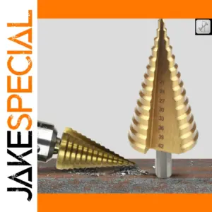 High-Speed Steel Step Drill Bit 4-42mm, 99mm