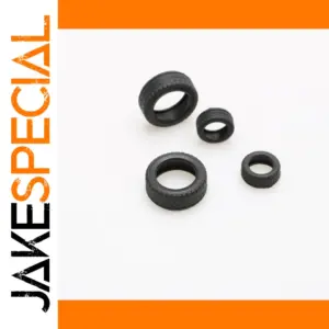 RC Tugboat Tire Set for 4-Wheel Models